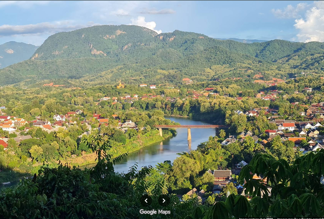 Phou Si Hill viewpoint Luang Prabang