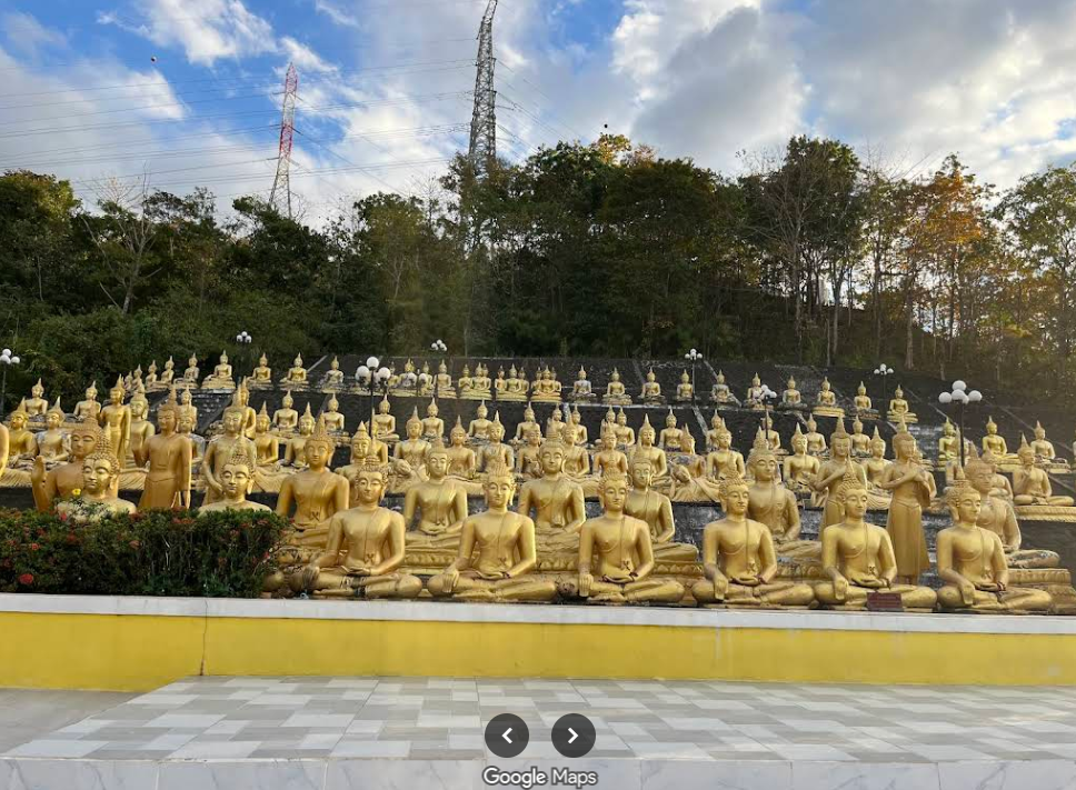Wat Phu Salao golden Buddha Pakse Champasak