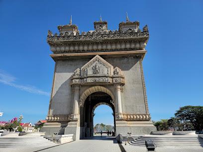 Patuxai Victory Gate Vientiane Laos