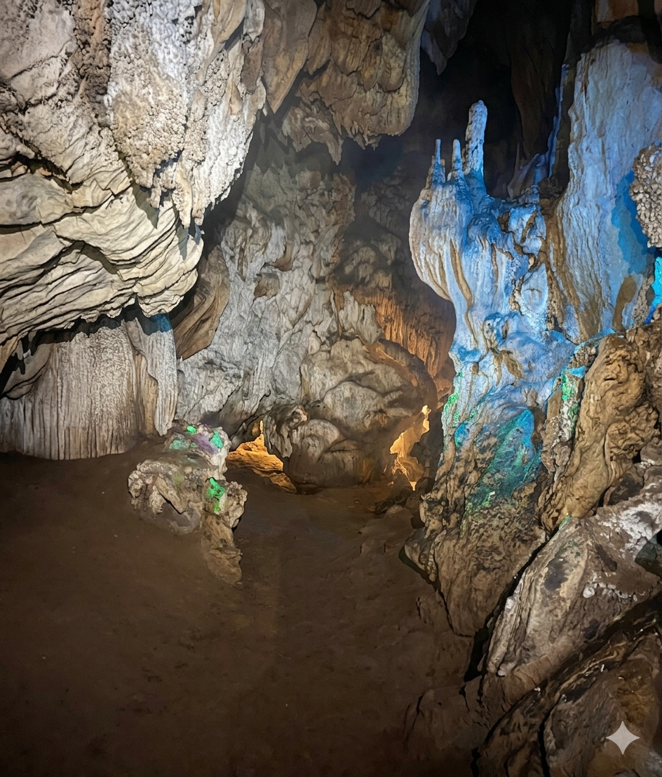Phaboun Cave floating rafts Blue Lagoon 3 Vang Vieng