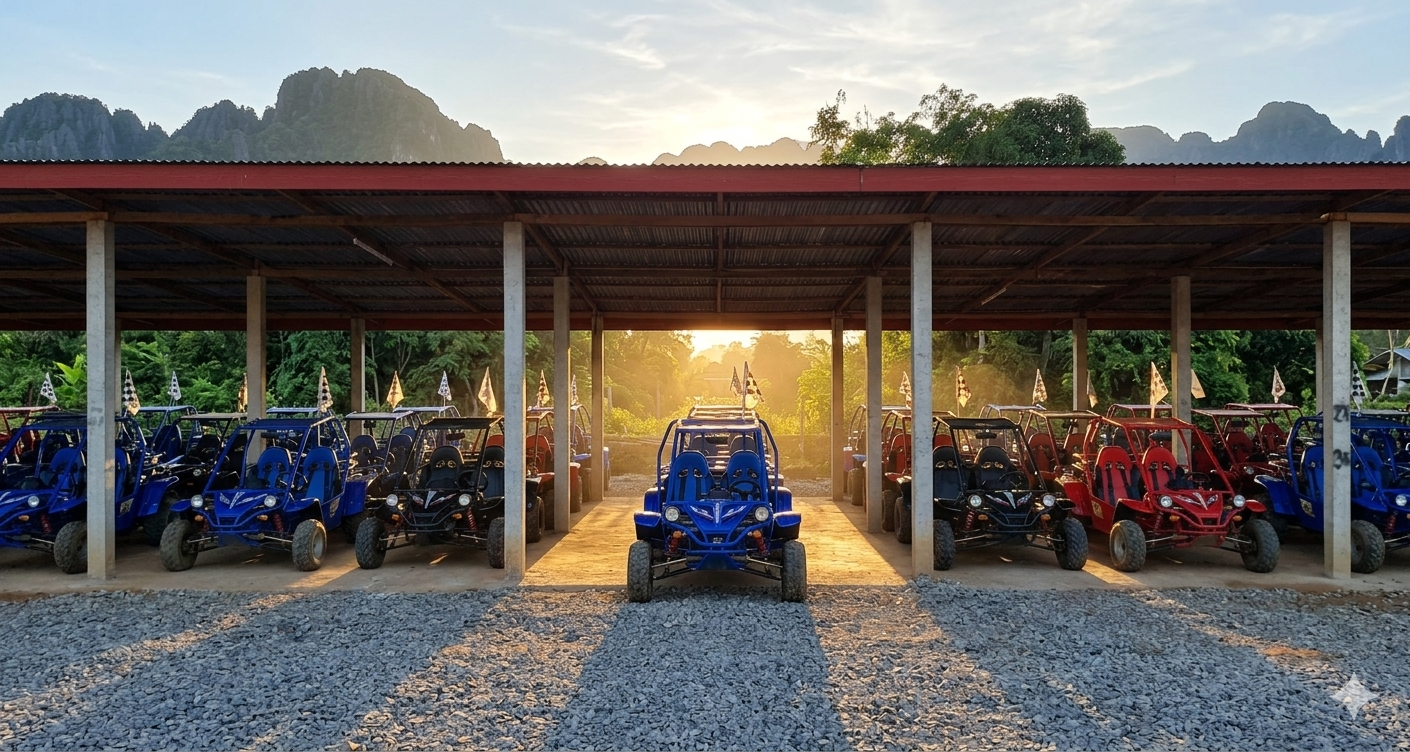 Buggy ATV off-road Blue Lagoon 3 Vang Vieng