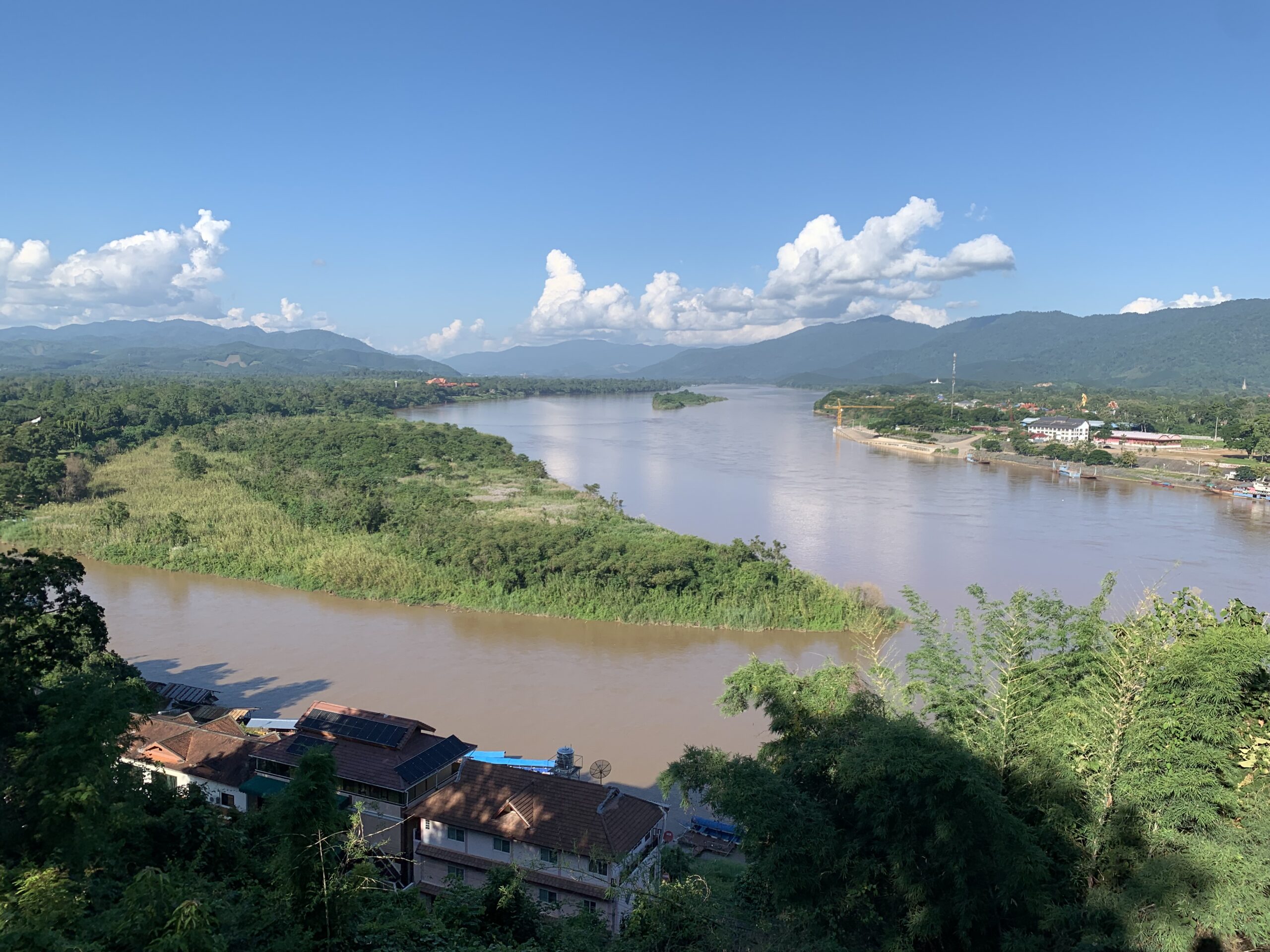 Golden Triangle viewpoint Bokeo Laos