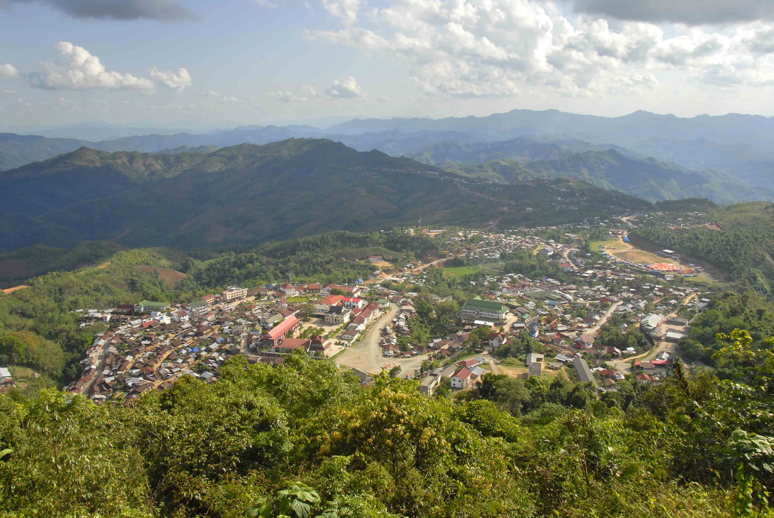 Phongsaly tea mountains Laos