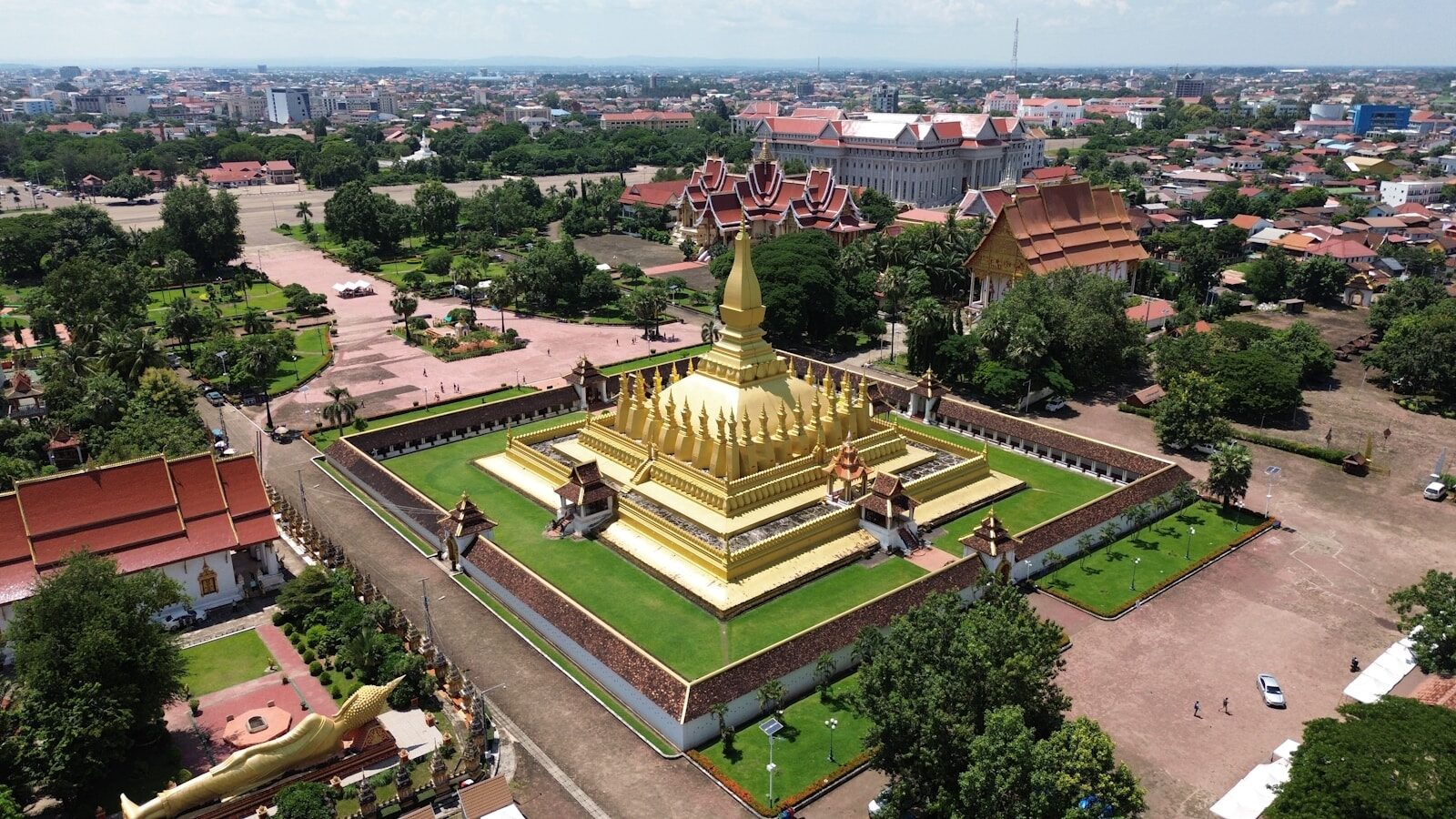 Vientiane capital Laos Pha That Luang
