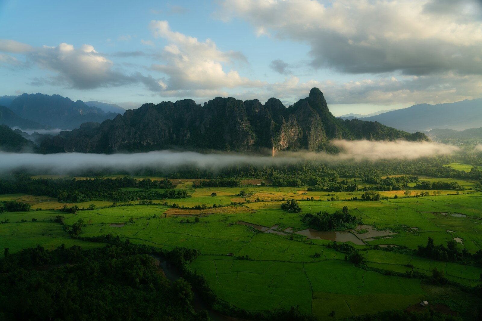 span>Scenic Viewpoint Blue Lagoon 3 Vang Vieng Laos